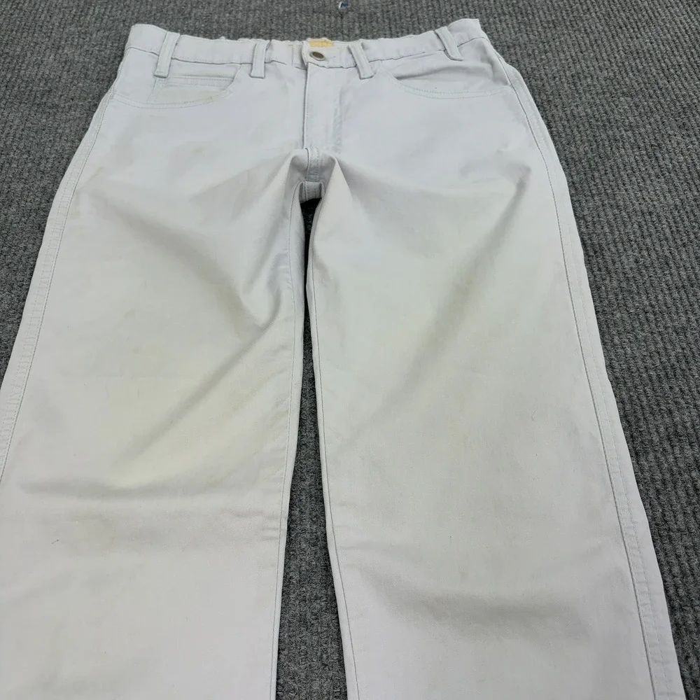 Todd Oldham Jeans Pants Men 31x34 Light Blue Cotton Spandex Stretch Straight Leg